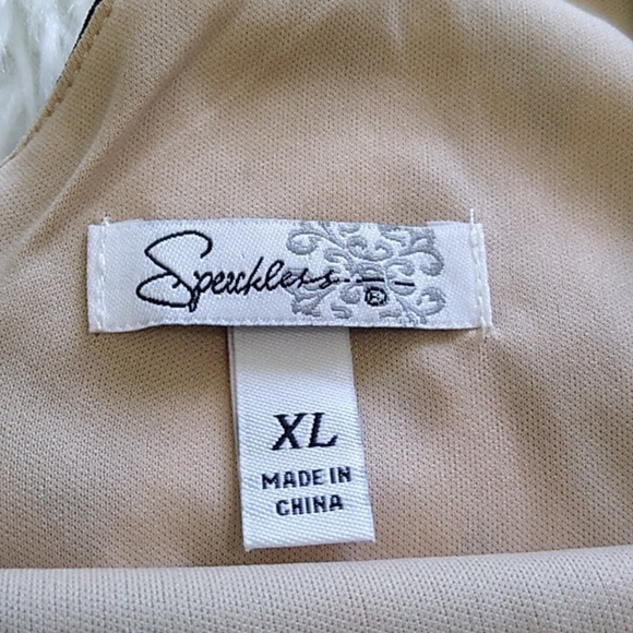 Speechless Chevron Cutout Shift Dress - Juniors XL - Picture 13 of 16